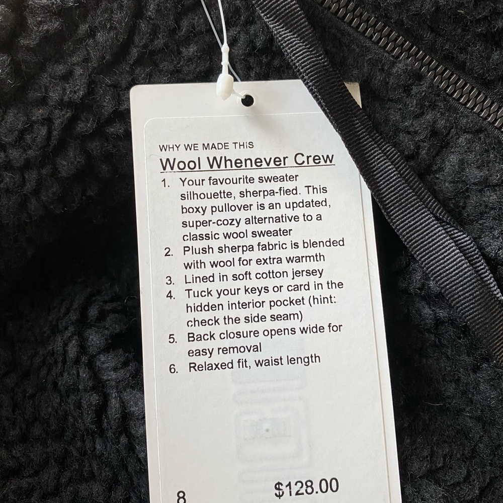 Lululemon Wool Whenever Crew